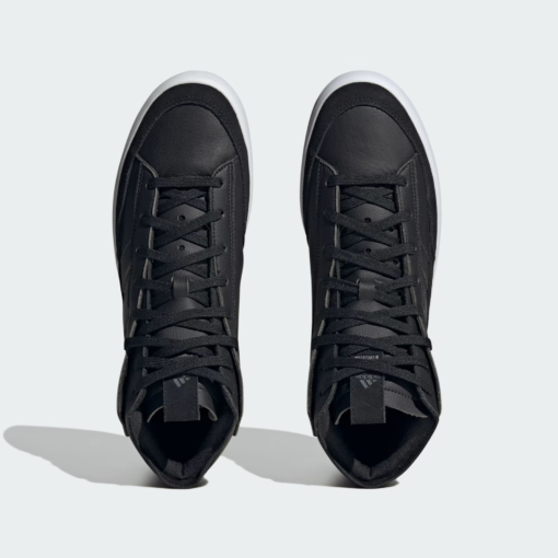 Мъжки Кецове Adidas Znsored Hi Prem Leather IG0437 В Черен Цвят С Бяла Подметка