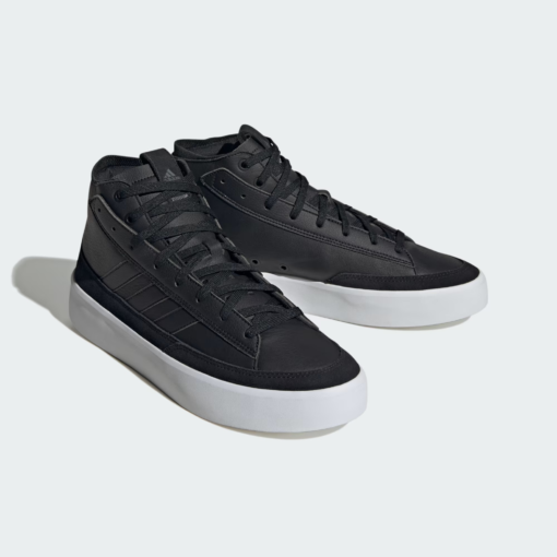 Мъжки Кецове Adidas Znsored Hi Prem Leather IG0437 В Черен Цвят С Бяла Подметка