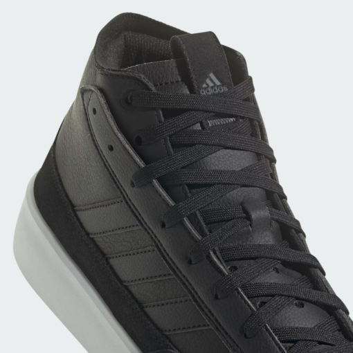 Мъжки Кецове Adidas Znsored Hi Prem Leather IG0437 В Черен Цвят С Бяла Подметка