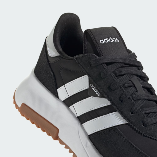 Маратонки Adidas Retropy F2 IH8838 Черен Цвят С Бяла Подметка И Бяло Лого