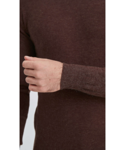 Мъжки Пуловер Yves Enzo 14YE6746BROWN Кафяв Цвят